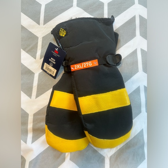 Saranac Winter Ski Gauntlet Mitten with Premium Deerskin Leather/Size: 2XL (NWT) - Picture 5 of 8